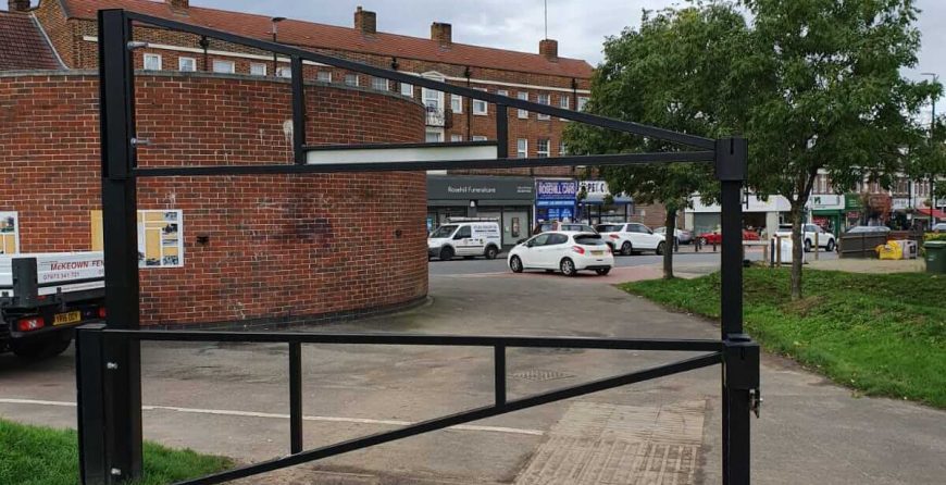 Barriers in Kingston