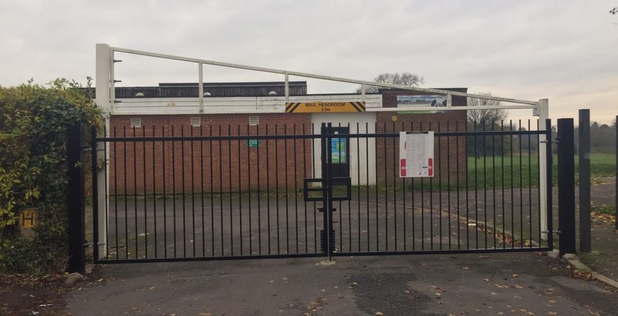 Barriers for warehouse in Kingston