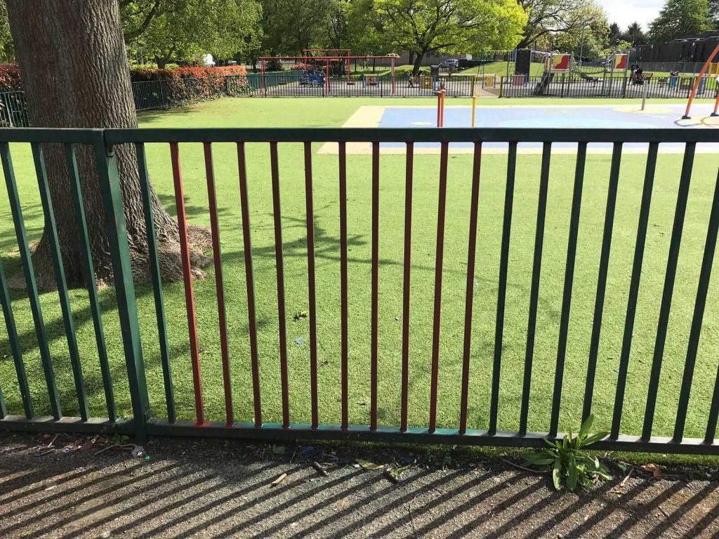 Fencing Gates in park