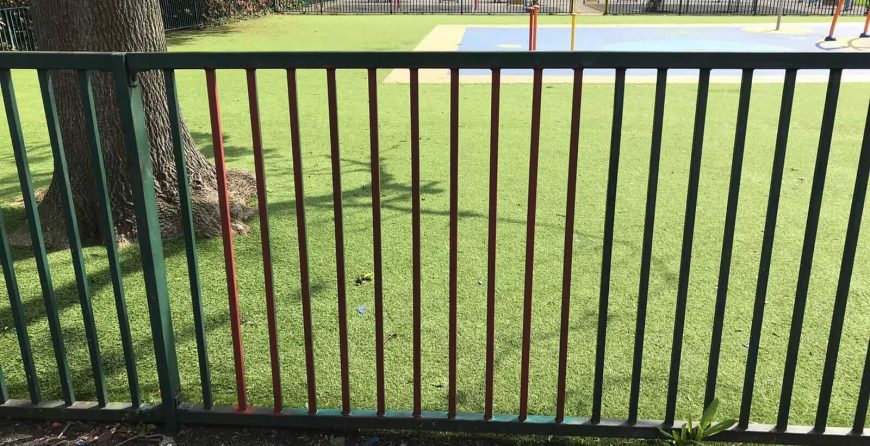 Fencing Gates in park